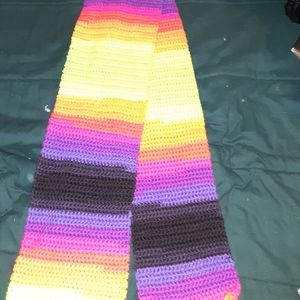 Neon Striped Scarf